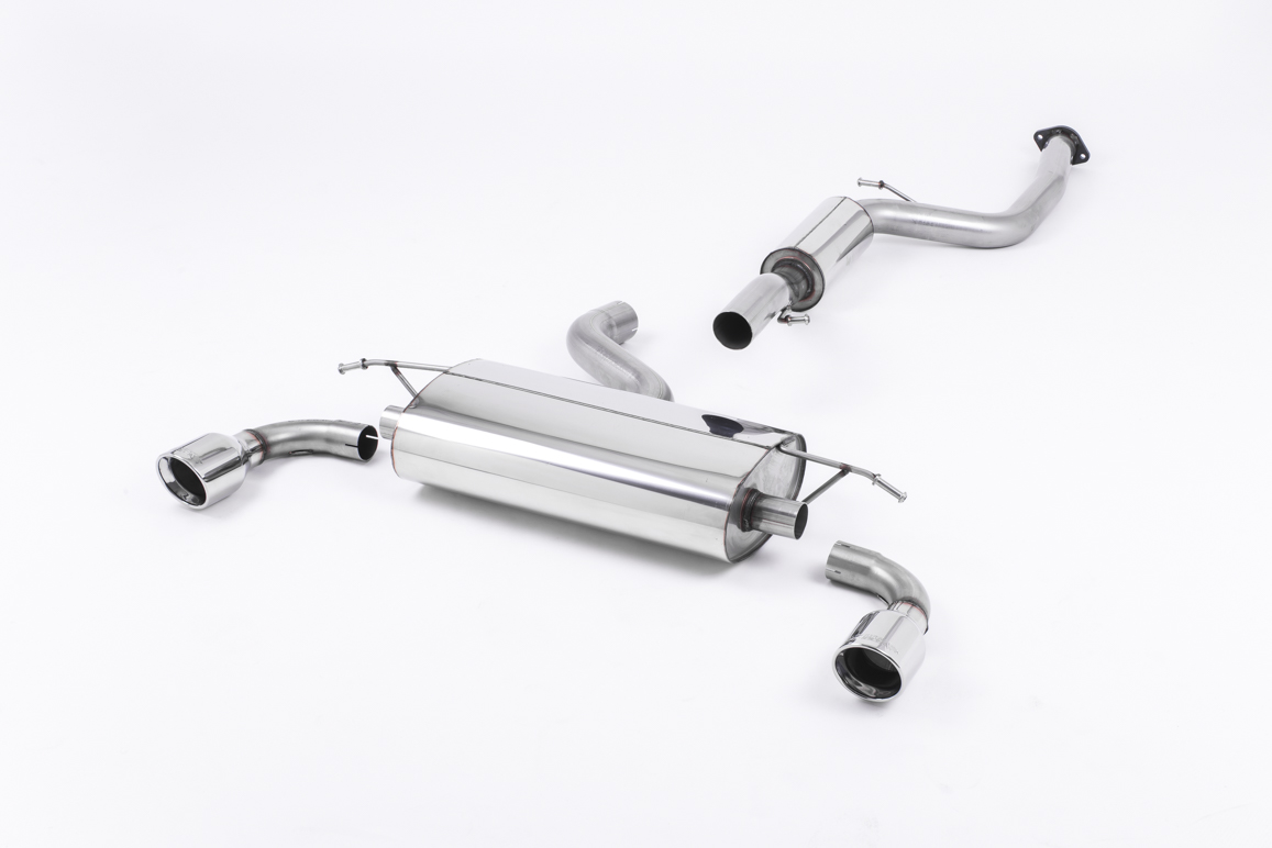 MILLTEK - SSXFD043 - Ford Focus Mk2 ST 225 2005>2010 Cat-back