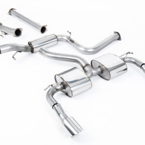 MILLTEK - SSXFD088 - Ford  Focus  MK2 RS 2.5T 305PS 2009>2010  Turbo-back excluding Hi-Flow Sports Cat