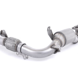 MILLTEK - SSXFD102 - Ford  Fiesta  Mk6 1.0T EcoBoost (100/125/140PS)  2013>2017  Large Bore Downpipe and Hi-Flow Sports Cat