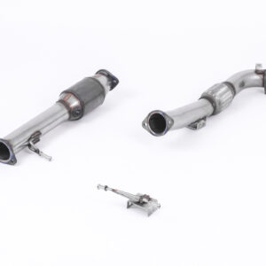 MILLTEK - SSXFD164 - Ford  Focus  Mk2 ST 225 2005>2010  Large Bore Downpipe and Hi-Flow Sports Cat