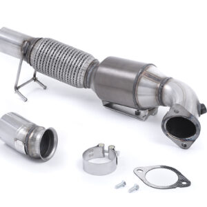 MILLTEK - SSXFD193 - Ford  Focus  Mk3 RS 2.3-litre EcoBoost 4wd 5-Door Hatchback 2016>2018  Large Bore Downpipe and Hi-Flow Sports Cat