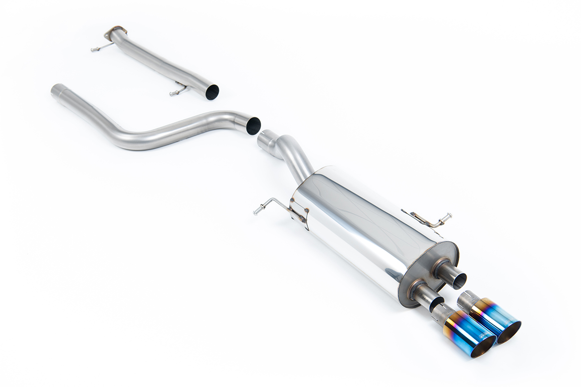 MILLTEK - SSXFD196 - Ford Fiesta Mk6 ST 1.6 litre EcoBoost 182PS & ST200 2013>2017 Cat-back