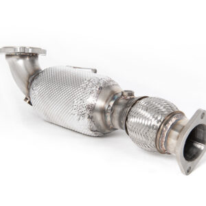 MILLTEK - SSXFD230 - Ford  Fiesta  Mk6 ST 1.6 litre EcoBoost 182PS & ST200 2013>2017  Large Bore Downpipe and Hi-Flow Sports Cat