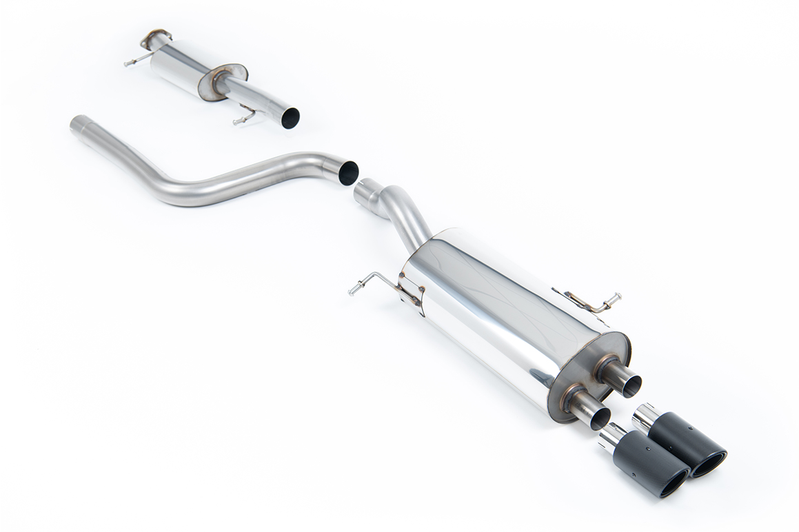 MILLTEK - SSXFD231 - Ford Fiesta Mk6 ST 1.6 litre EcoBoost 182PS & ST200 2013>2017 Cat-back