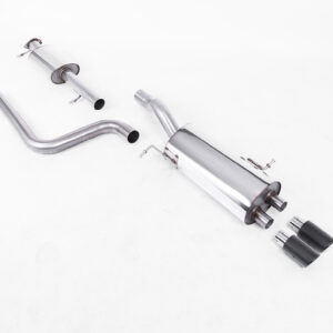 MILLTEK - SSXFD233 - Ford  Fiesta  Mk6 ST 1.6 litre EcoBoost 182PS & ST200 2013>2017  Cat-back
