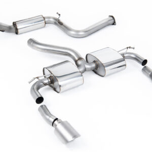 MILLTEK - SSXFD342 - Ford  Focus  MK2 RS 2.5T 305PS 2009>2010  Cat-back