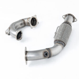 MILLTEK - SSXHY165 - Hyundai / Kia  i20  N 1.6 T-GDi 204PS (OPF/GPF Equipped Cars Only) 2021>2026  Large-bore Downpipe and De-cat