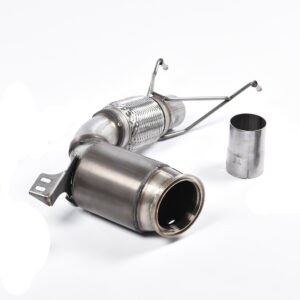 MILLTEK - SSXM409 - New Mini  Mk3  (F56) Mini Cooper S 2.0 Turbo (UK and European models & Pre-LCI Only) 2014>2018  Large Bore Downpipe and Hi-Flow Sports Cat