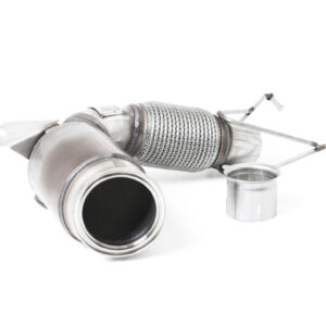 MILLTEK - SSXM451 - New Mini Mk3 (F55-F56) Mini Cooper S 2.0 Turbo / Mk3 Mini JCW & GP3 2.0 Turbo with GPF/OPF Only 2019>2026  Large Bore Downpipe and Hi-Flow Sports Cat