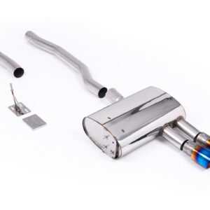 MILLTEK - SSXM500 - New Mini  Mk3  (F56) Mini Cooper S 2.0 Turbo (UK and European models) - LCI with GPF/OPF Only - 70mm OE Systems 2020>2024  Particulate Filter-back