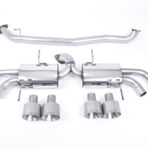 MILLTEK - SSXNI007 - Nissan  GT-R  R35 2009>2015  Secondary Cat-back