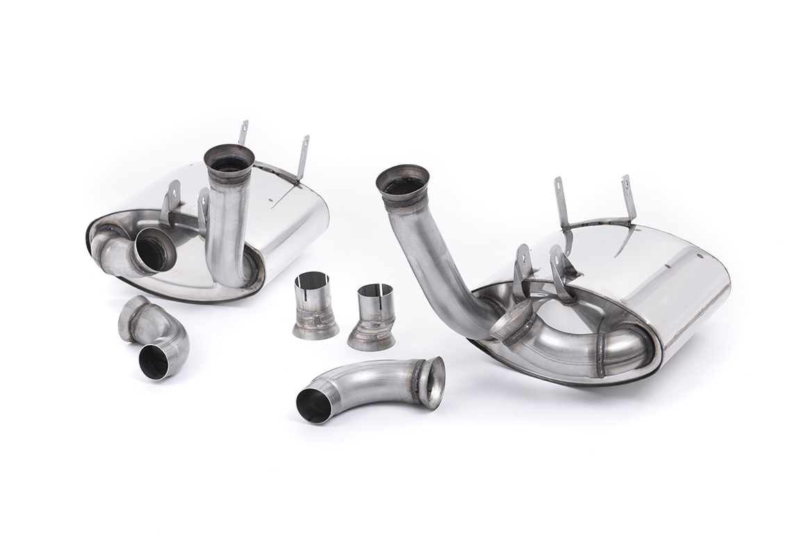 MILLTEK - SSXPO031 - Porsche 911 997.1 Carrera and Carrera S 2004>2008 Rear Silencer(s)