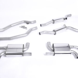 MILLTEK - SSXPO109 - Porsche  Cayenne  958 Turbo 4.8 V8 (Pre-Facelift) 2010>2014  Cat-back