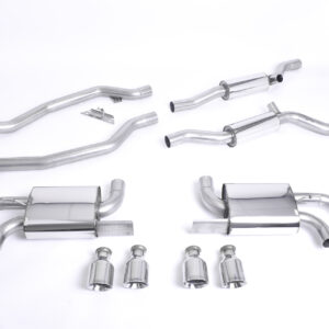 MILLTEK - SSXPO111 - Porsche  Cayenne  958 Turbo 4.8 V8 (Pre-Facelift) 2010>2014  Cat-back