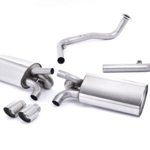 MILLTEK - SSXPO118 - Porsche  Boxster S 3.4 987 Gen2 / Cayman S 3.4 987 Gen1 2009>2013  Cat-back