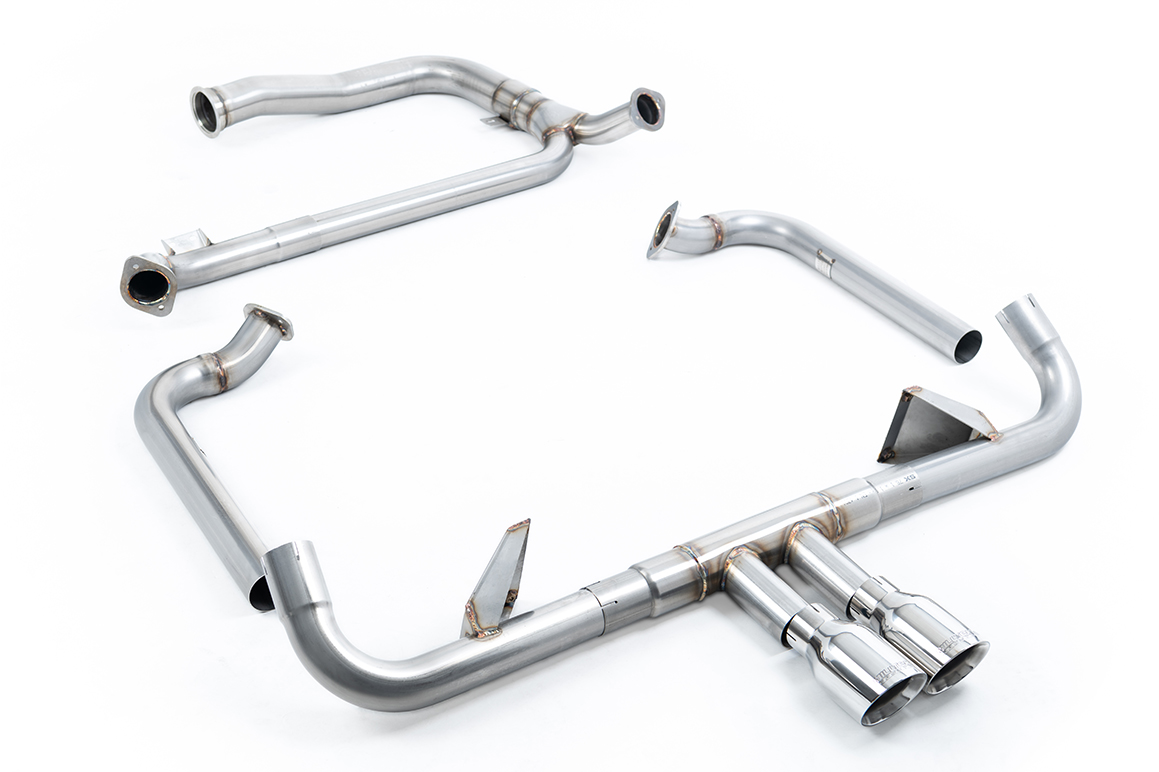 MILLTEK - SSXPO144 - Porsche Boxster-Cayman 718 GTS 2.5T 2016>2022 Full System (including Cat Replacement Pipe)