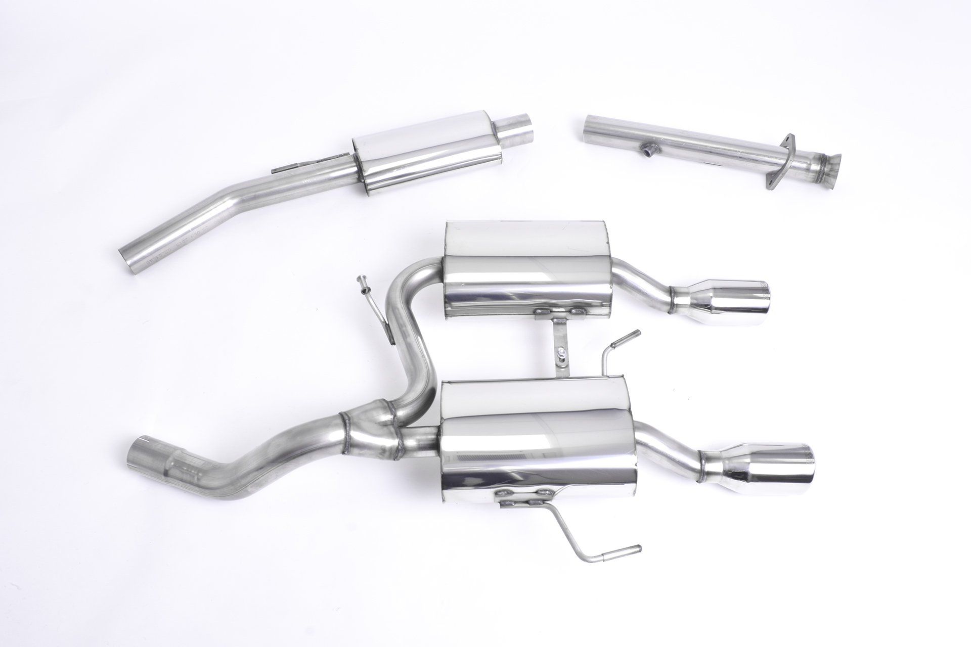 MILLTEK - SSXRN202 - Renault / Alpine Clio 182 2.0 16v 2003>2006 Full System (including Cat Replacement Pipe)