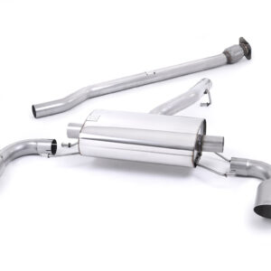 MILLTEK - SSXSB034 - Subaru BRZ 2.0-2.4 litre 2012>2026 / Toyota GT86 2.0 litre 2012>2021 Secondary Cat-back