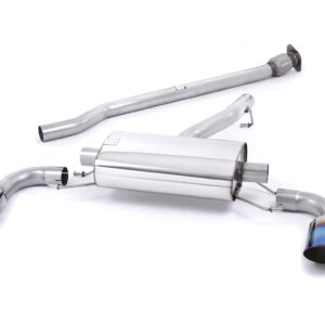 MILLTEK - SSXSB035 - Subaru BRZ 2.0-2.4 litre 2012>2026 / Toyota GT86 2.0 litre 2012>2021 Secondary Cat-back