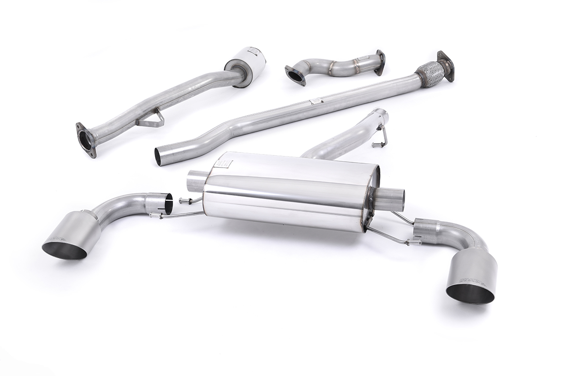 MILLTEK - SSXSB038 - Subaru BRZ / Toyota GT86 2.0-litre 2012>2021 Primary Cat-back
