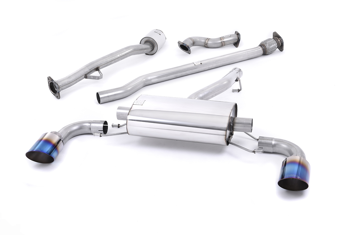 MILLTEK - SSXSB039 - Subaru BRZ / Toyota GT86 2.0-litre 2012>2021 Primary Cat-back