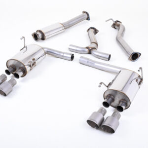 MILLTEK - SSXSB045 - Subaru  Impreza  STi & WRX STI Saloon / Sedan 2014>2021  Cat-back