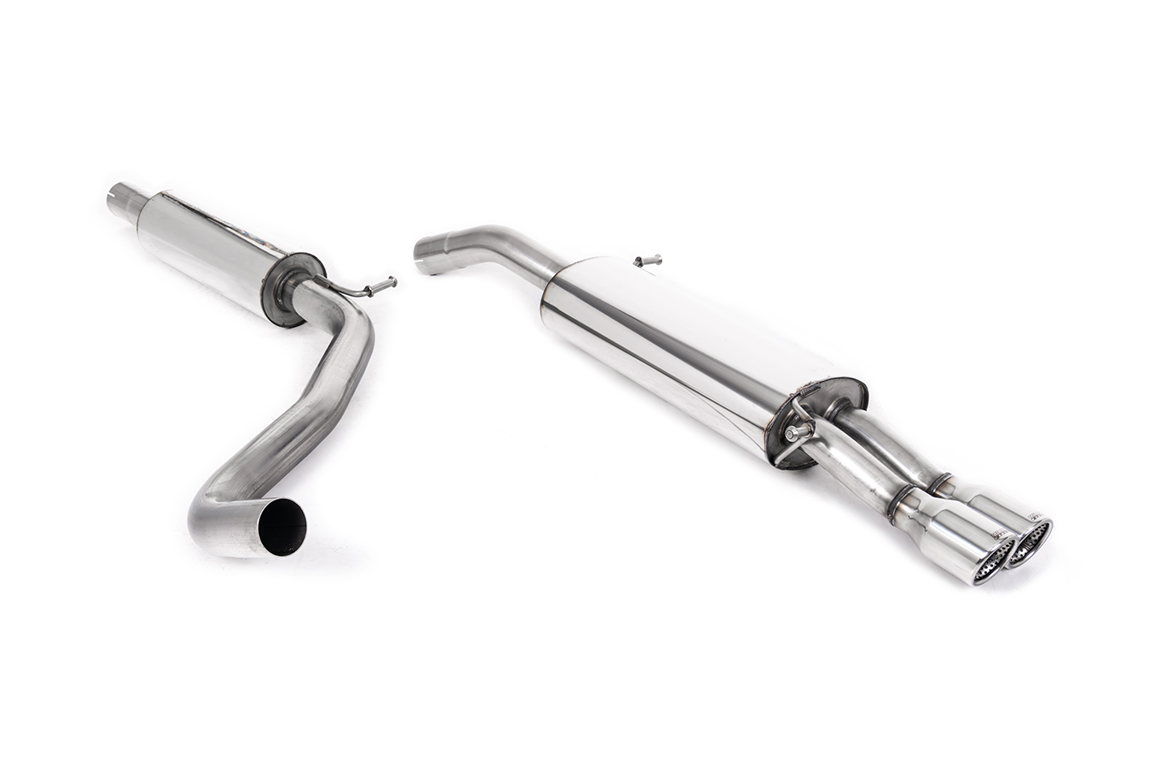 MILLTEK - SSXSE007 - Seat Ibiza 1.9 TDi 130PS and 160PS / Ibiza FR 1.8 20VT (Formula Racing) 2003>2008 Cat-back