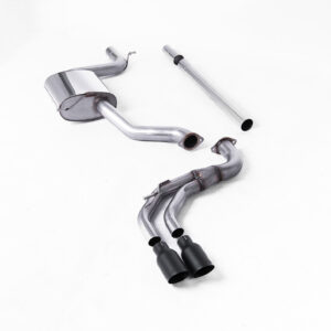 MILLTEK - SSXSE193 - Seat  Leon  FR 1.8 TSI 180PS SC and 5-door 2013>2018 / VW Golf Mk7.5 1.5TSI Evo GT & R-Line 2017>2021 Cat-back
