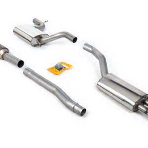 MILLTEK - SSXSK014 - Skoda  Octavia  vRS 2.0T FSi 2006>2010  Turbo-back including Hi-Flow Sports Cat