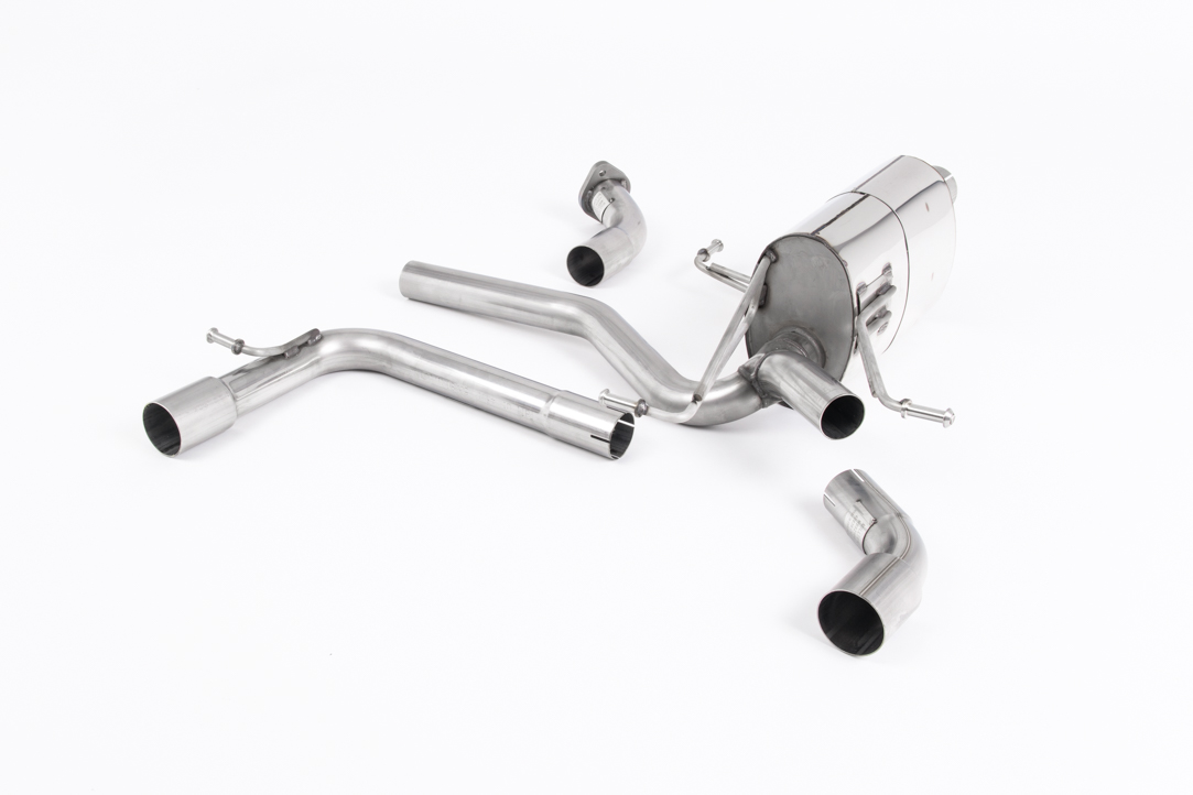 MILLTEK - SSXSZ7 - Suzuki Swift Sport 1.4 BoosterJet (Non Hybrid and without GPF/OPF) 2017>2026 Front Pipe-back