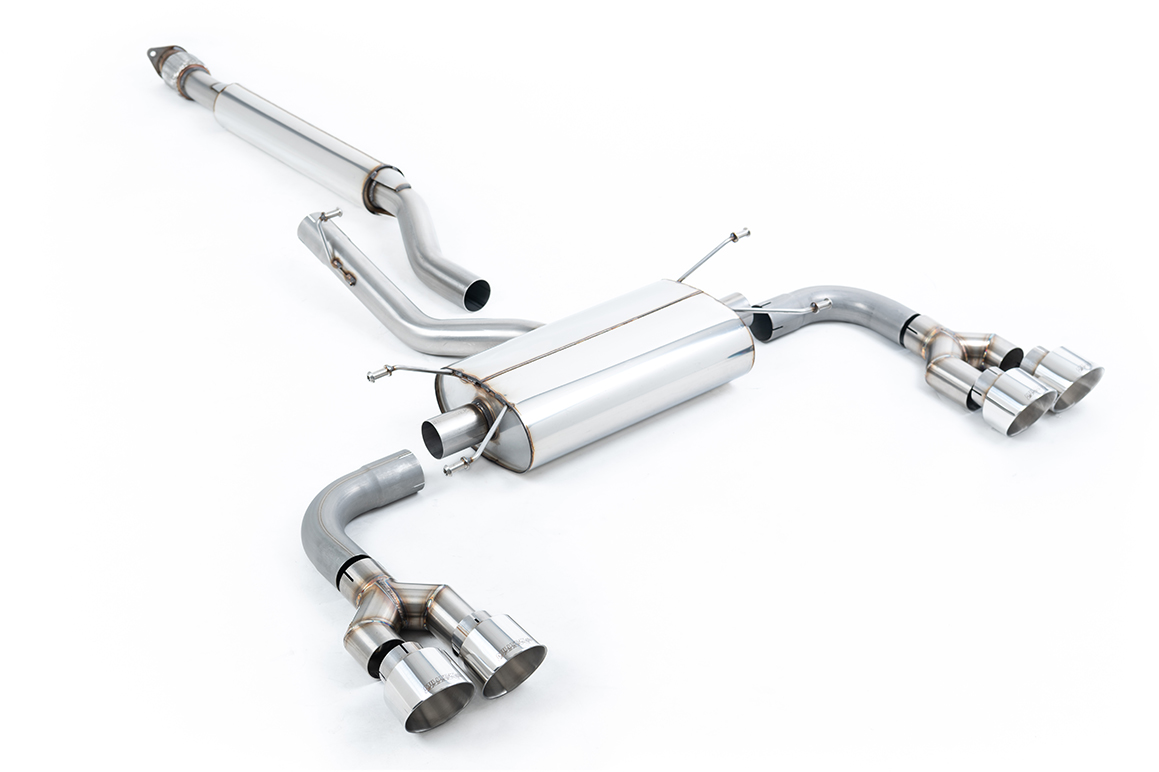 MILLTEK - SSXTY163 - Toyota GR86 2.4 Litre 2022>2026 Secondary Cat-back