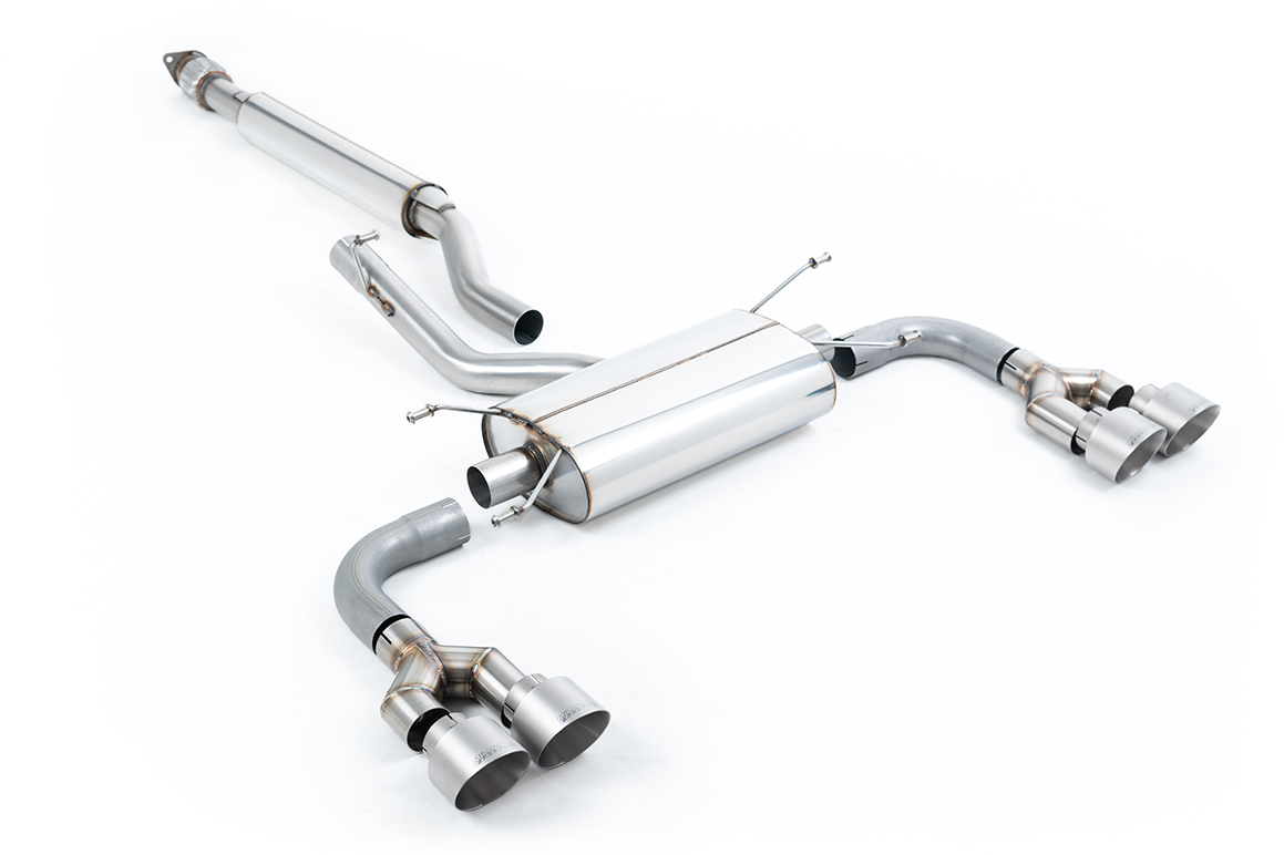 MILLTEK - SSXTY164 - Toyota GR86 2.4 Litre 2022>2026 Secondary Cat-back