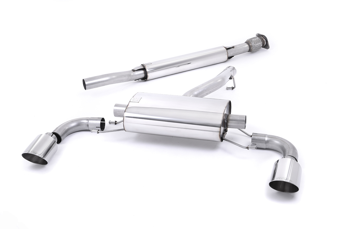 MILLTEK - SSXTY171 - Toyota GR86 2.4 Litre 2022>2026 Secondary Cat-back