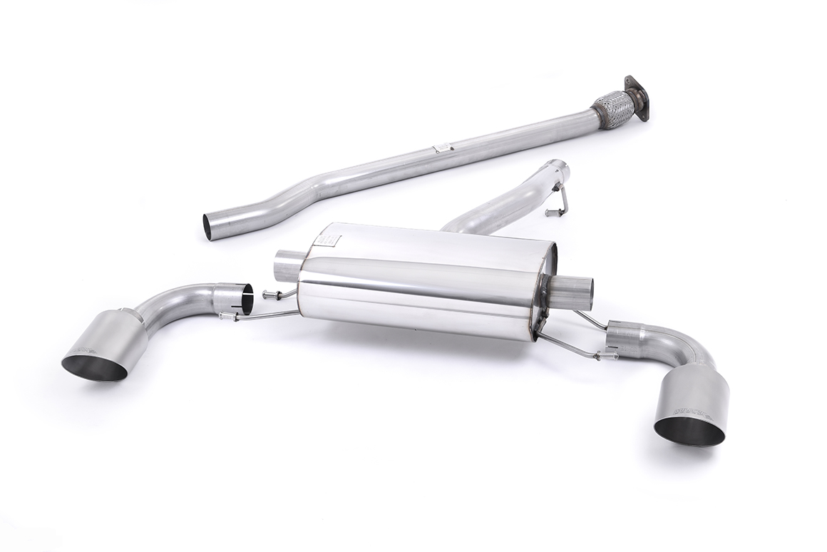 MILLTEK - SSXTY172 - Toyota GR86 2.4 Litre 2022>2026 Secondary Cat-back
