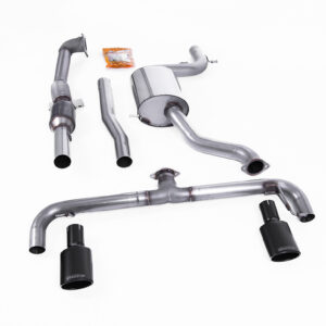 MILLTEK - SSXVW144 - Volkswagen  Scirocco  R 2009>2016  Turbo-back including Hi-Flow Sports Cat