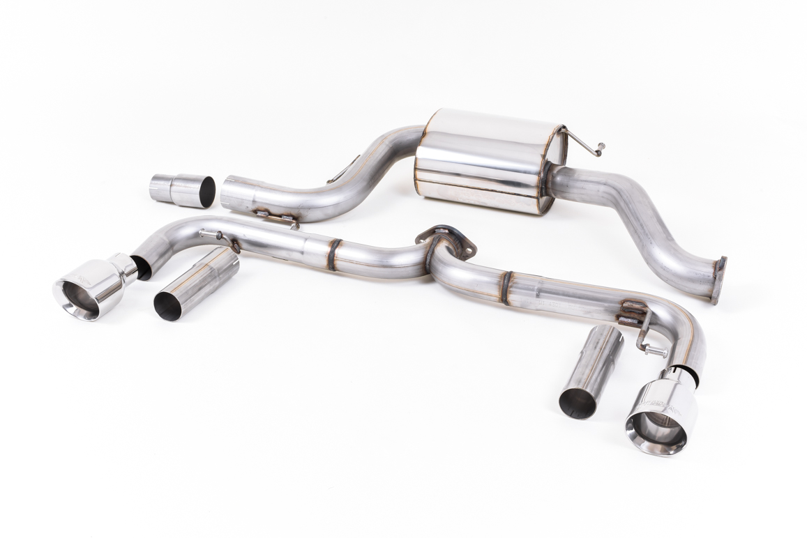 MILLTEK - SSXVW343 - Volkswagen Beetle 2.0 TSI (A5 Chassis) 2011>2015 Cat-back