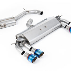 MILLTEK - SSXVW402 - Volkswagen  Golf  MK7 R 2.0 TSI 300PS (ECE Approved & 76.2mm Systems) 2014>2016  Cat-back
