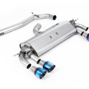 MILLTEK - SSXVW406 - Volkswagen  Golf  MK7 R 2.0 TSI 300PS (ECE Approved & 76.2mm Systems) 2014>2016  Cat-back