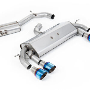MILLTEK - SSXVW414 - Volkswagen  Golf  MK7 R 2.0 TSI 300PS (ECE Approved & 76.2mm Systems) 2014>2016  Cat-back