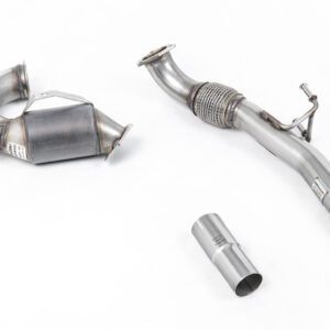 MILLTEK - SSXVW546 - Volkswagen Up! 1.0TSI 90PS – Up! GTI 1.0TSI 115PS (3 & 5 Door) 2016>2026 Hi-Flow Sports Cat and Downpipe