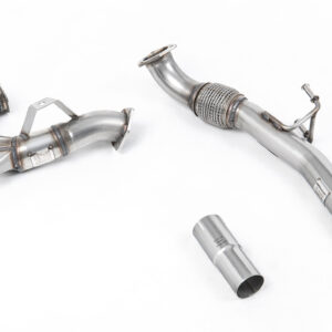 MILLTEK - SSXVW547 - Volkswagen  Up!  1.0TSI 90PS - Up! GTI 1.0TSI 115PS (3 & 5 Door) 2016>2026  Large-bore Downpipe and De-cat