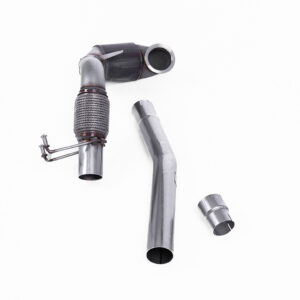 MILLTEK - SSXVW572 - Volkswagen  Polo  GTI 2.0 TSI (AW - 5 Door) - Non GPF/OPF Models Only 2018>2019  Cast Downpipe with Race Cat