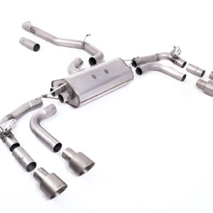 MILLTEK - SSXVW660 - Volkswagen  Tiguan  R 320ps EA888.4 MQB EVO (OPF/GPF Models Only) 2021>2026  Particulate Filter-back