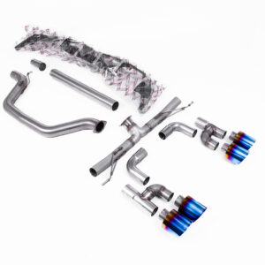 MILLTEK - SSXVW695 - Volkswagen  Golf  Mk8 GTi (Golf R Style Quad Outlet - 245ps OPF/GPF Equipped Models Only) 2020>2024  Particulate Filter-back