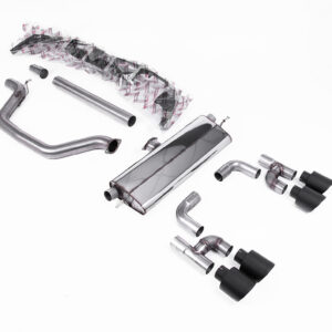 MILLTEK - SSXVW700 - Volkswagen  Golf  Mk8 GTi (Golf R Style Quad Outlet - 245ps OPF/GPF Equipped Models Only) 2020>2024  Particulate Filter-back