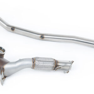 MILLTEK - SSXVW708 - Seat Cupra Formentor 2.0TFSI 310PS & 333PS / Volkswagen Tiguan R 320ps – T-Roc R 2.0TSI 300ps (MQB EVO OPF/GPF Vehicles) 2021>2026 Large Bore Downpipe and Hi-Flow Sports Cat
