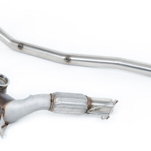 MILLTEK - SSXVW709 - Seat Cupra Formentor 2.0TFSI 310PS & 333PS / Volkswagen Tiguan R 320ps – T-Roc R 2.0TSI 300ps (MQB EVO OPF/GPF Vehicles) 2021>2026 Large Bore Downpipe and Hi-Flow Sports Cat