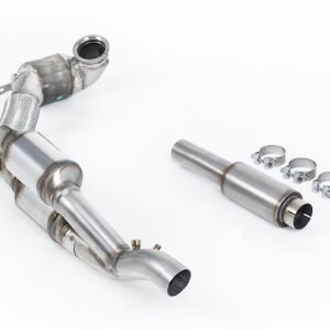 MILLTEK - SSXVW739 - Audi S3 310PS & 333PS 8Y - TT Mk3  TTS / Cupra Formentor 310PS & 333PS / Volkswagen Golf Mk8 R 320PS - Tiguan R 320ps - T-Roc R 2.0 TSI-TFSI 300ps (OPF/GPF Models) 2019>2026  HJS Tuning ECE Downpipes