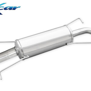INOX CAR - POSTERIORE CON USCITA SINGOLA DIAM.102 SUBARU IMPREZA 4WD 2.5 WRX (230CV) 2008