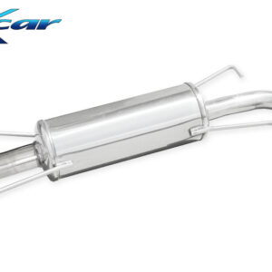 INOX CAR - POSTERIORE CON USCITA SINGOLA OVALE SUBARU IMPREZA 4WD 2.5 WRX (265CV) 2008
